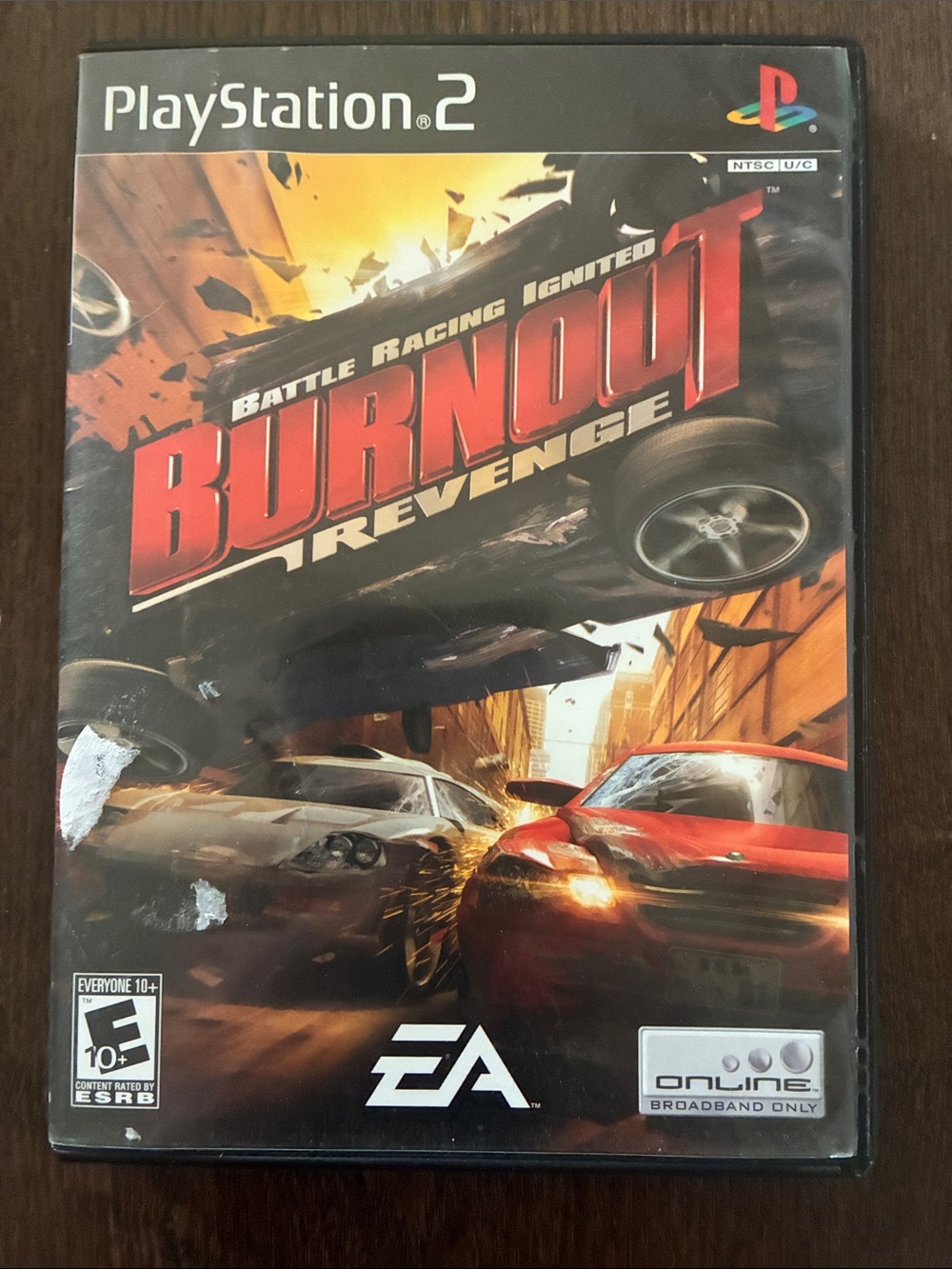 Burnout Revenge (PlayStation 2) - Red Game Cover
